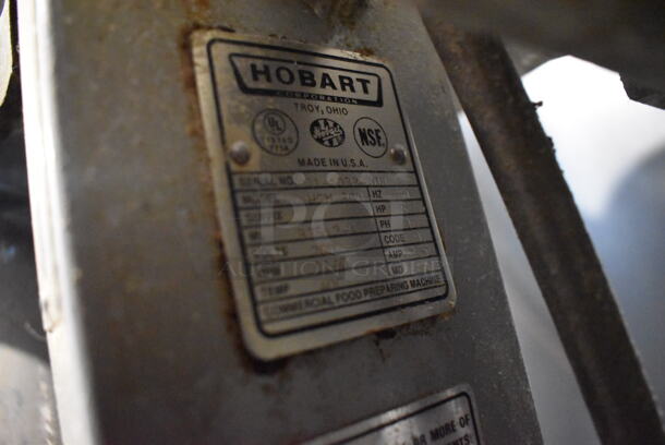 Hobart HCM 300 Metal Commercial Floor Style Horizontal Cutter Mixer. 200 Volts. 33x21x42 - Image 7 of 7