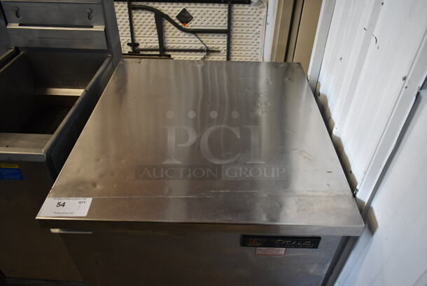 True TUC-27 Stainless Steel Commercial Single Door Undercounter Cooler on Commercial Casters. 115 Volts, 1 Phase. Tested and Working! - Image 2 of 5