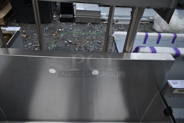 BRAND NEW SCRATCH AND DENT! Stainless Steel Commercial Single Bay Sink. No Legs.  - Image 4 of 5
