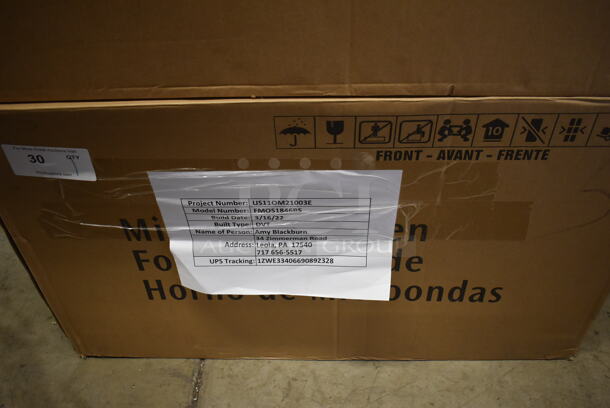 BRAND NEW SCRATCH AND DENT! 2022 Frigidaire FMOS1846BS Stainless Steel Over the Range Microwave. Stock Picture Used For Gallery Picture. - Image 2 of 5