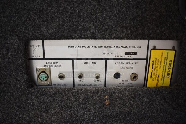Sound Craft L16B Lecternette. Goes GREAT w/ Item 237! - Image 8 of 9
