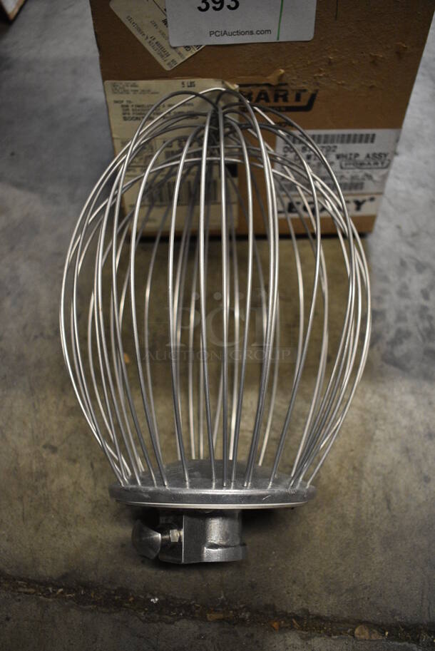 BRAND NEW IN BOX! Hobart Legacy HL20 Metal Commercial 20 Quart Planetary Whisk Attachment. 8x8x14