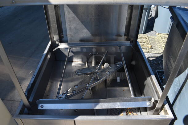 Champion Model DH5000T Stainless Steel Commercial Straight Pass Through Dishwasher. 208-240 Volts, 3 Phase. 35x28x69 - Image 4 of 5