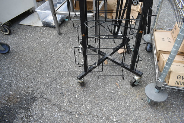 Black Rack on Commercial Casters.  - Image 2 of 3