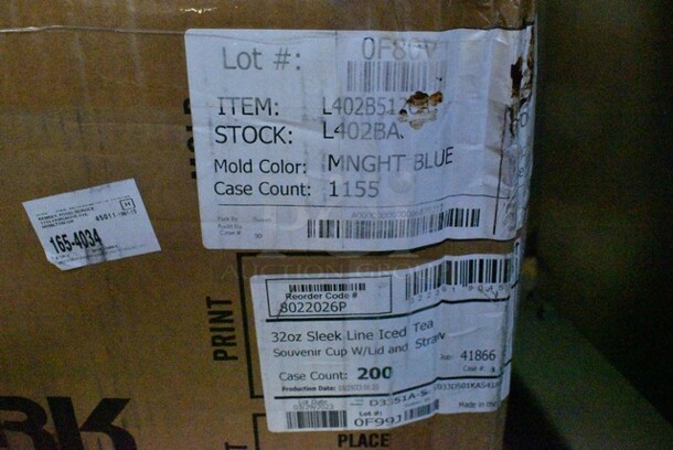 PALLET LOT of 22 BRAND NEW Boxes Including 29501 2 Cup Drink Carrier, Bell Marque Napkins, ClearView MealMaster Microwaveable Containers, 2 Boxes Wish 60209A Hand Sanitizer, Gift Bag Vogue, 4558022022 32 oz Iced Tea Cups, Pacific Blue 10440 Dispenser, 37410KWHITE Foam White Trays. 22 Times Your Bid!  - Image 12 of 12
