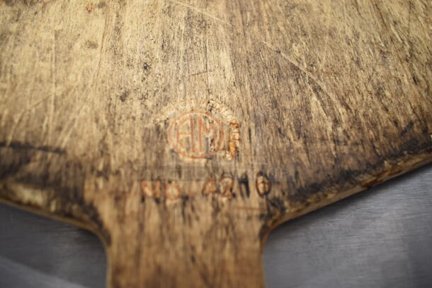 2 Wooden Pizza Peels. 16x42x1. 2 Times Your Bid! - Image 2 of 5