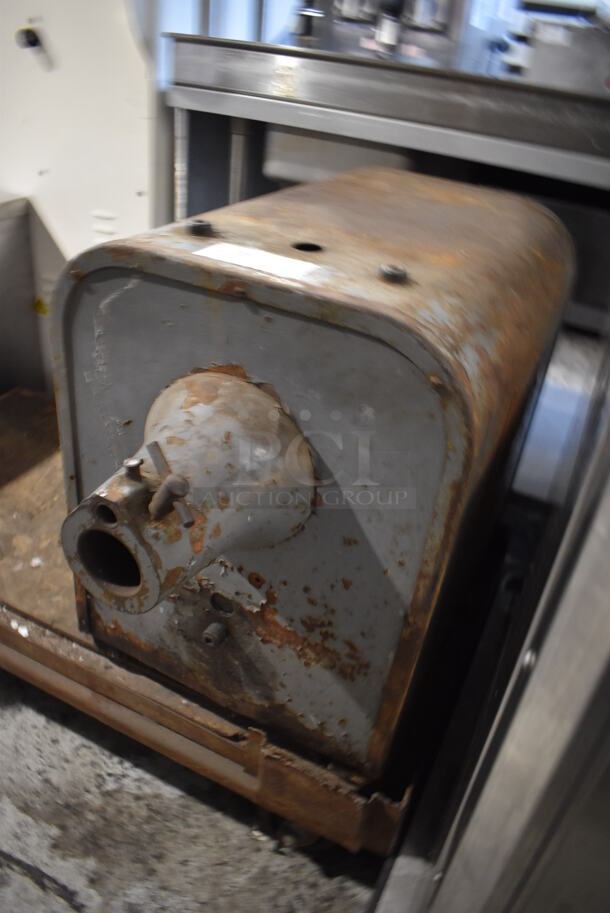 Metal Commercial Countertop Power Hub on Metal Cart w/ Commercial Casters. 43x32x33 - Image 4 of 6