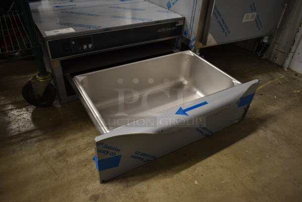 BRAND NEW SCRATCH AND DENT! 2023 Alto Shaam 500-1D Stainless Steel Commercial Single Drawer Warming Drawer. 120 Volts, 1 Phase. Tested and Working! - Image 5 of 7