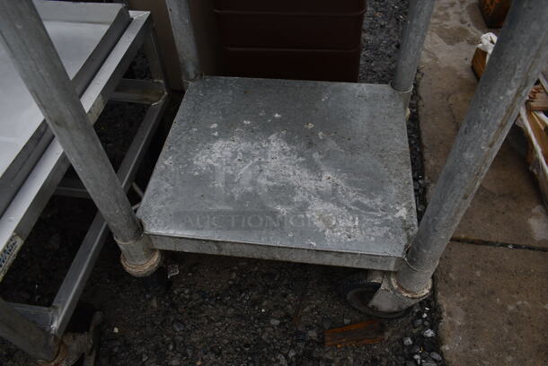 Stainless Steel Commercial Table w/ Under Shelf on Commercial Casters. - Image 3 of 4