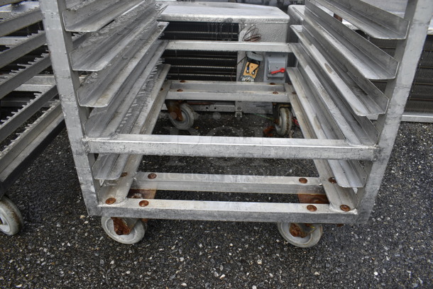 Metal Commercial Pan Transport Rack on Commercial Casters. 20.5x26x74 - Image 4 of 4