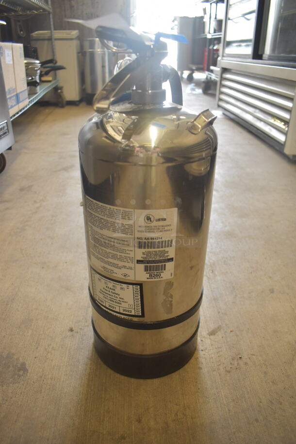 Amerex B260 Wet Chemical Fire Extinguisher. Buyer Must Pick Up - We Will Not Ship This Item.  - Image 2 of 3