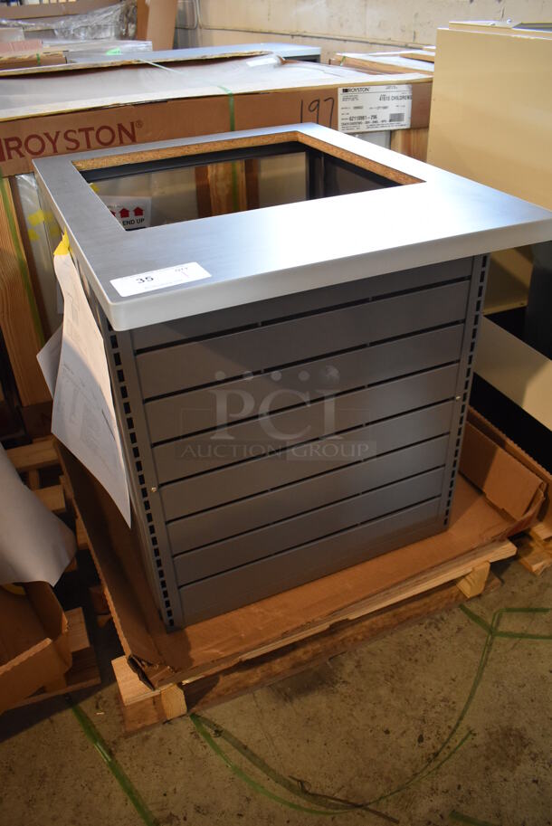 BRAND NEW! Royston Metal Counter. 24x30x28 - Image 3 of 6