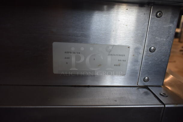 Duke AHPO-6/18 Stainless Steel Commercial Floor Style Electric Powered Oven Proofer on Commercial Casters. 240 Volts, 3 Phase. - Image 9 of 9