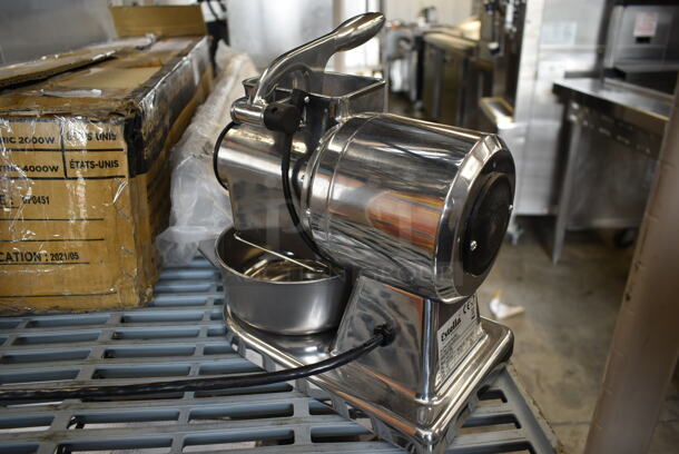 BRAND NEW SCRATCH AND DENT! Estella 348CG12 Stainless Steel Commercial Countertop Cheese Grater. 120 Volts, 1 Phase. Tested and Working! - Image 9 of 9