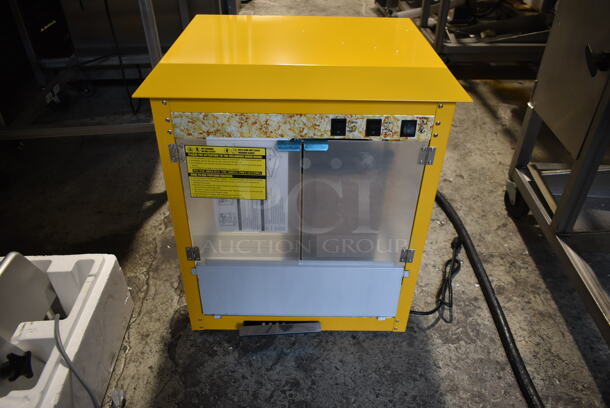 2019 OY-828 Stainless Steel Commercial Countertop Popcorn Machine and Merchandiser. 110 Volts, 1 Phase. Tested and Working! - Image 2 of 5