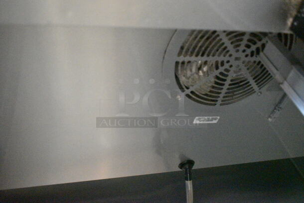 2016 True T-35 Stainless Steel Commercial 2 Door Reach In Cooler w/ Poly Coated Racks. 115 Volts, 1 Phase. Tested and Working! - Image 7 of 8
