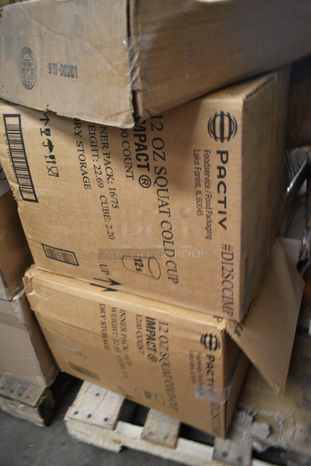 PALLET LOT of 20 BRAND NEW! Items Including 2 Box 10082622 Camrack Extenders, 2 Box Spiced Apple, 3 Box Pactiv Impact D12SCCIMP Dopaco Squat Paper Cold Cup White 12oz, Carlisle 4366807 Tumblers, 10135371 Flexipan Muffin Molds, 2 Box Front of the House DBO176WHP21 Soho 48 oz. Bright White Round Porcelain Bowl, American Metalcraft SVHT1 Serving Tongs, 10042170 Air Freshener, QUASGWT40P Store Grid Wall Track, 10040838 Water Treatment, Pentair QTI1+CR Filter, SG-CMBP Cylinder Holder Bracket, Tilt Round Riser, PD-6 Unit, 2 Quantum SG-U44P Store Grid, Quantum QUASGWT40P Store Grid Wall Track, IM-1920 Cornucopia Giant Double Wall cooler. 20 Times Your Bid! - Image 9 of 12