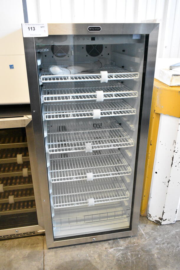 BRAND NEW SCRATCH AND DENT! Whynter CBM-1060XLW 10.6 cu. ft. Commercial Beverage Merchandiser. 115 Volts, 1 Phase. Tested and Working! - Image 2 of 5
