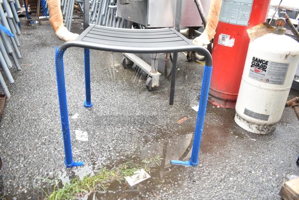 25 BRAND NEW! BFM Seating Vista Outdoor / Indoor Stackable Chair w/ Arm Rests. 25 Times Your Bid! - Image 4 of 4