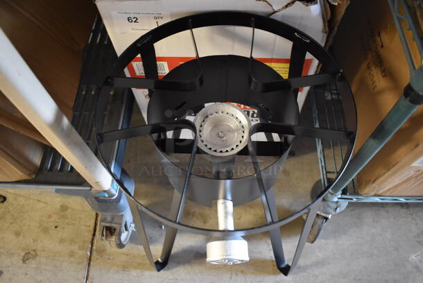 BRAND NEW SCRATCH AND DENT! Backyard Pro 554BPRD21 Metal Single Burner Stock Pot Range. 15x15x21 - Image 4 of 8