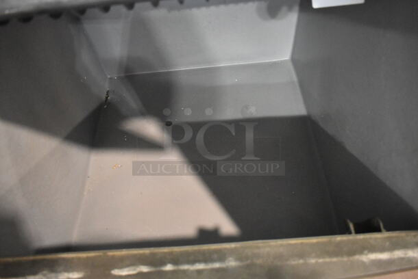 Manitowoc SY0454A Stainless Steel Commercial Ice Machine Head on Commercial Ice Bin. 115 Volts, 1 Phase.  - Image 2 of 4