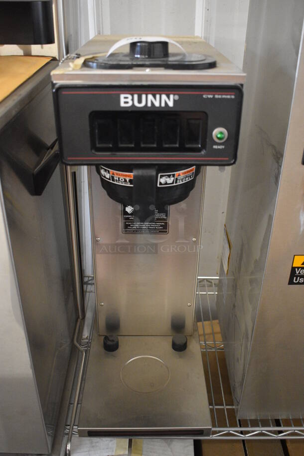 BRAND NEW! Bunn Model CW15-APS Stainless Steel Commercial Countertop Coffee Machine w/ Poly Brew Basket. 120 Volts, 1 Phase. 8x19x24