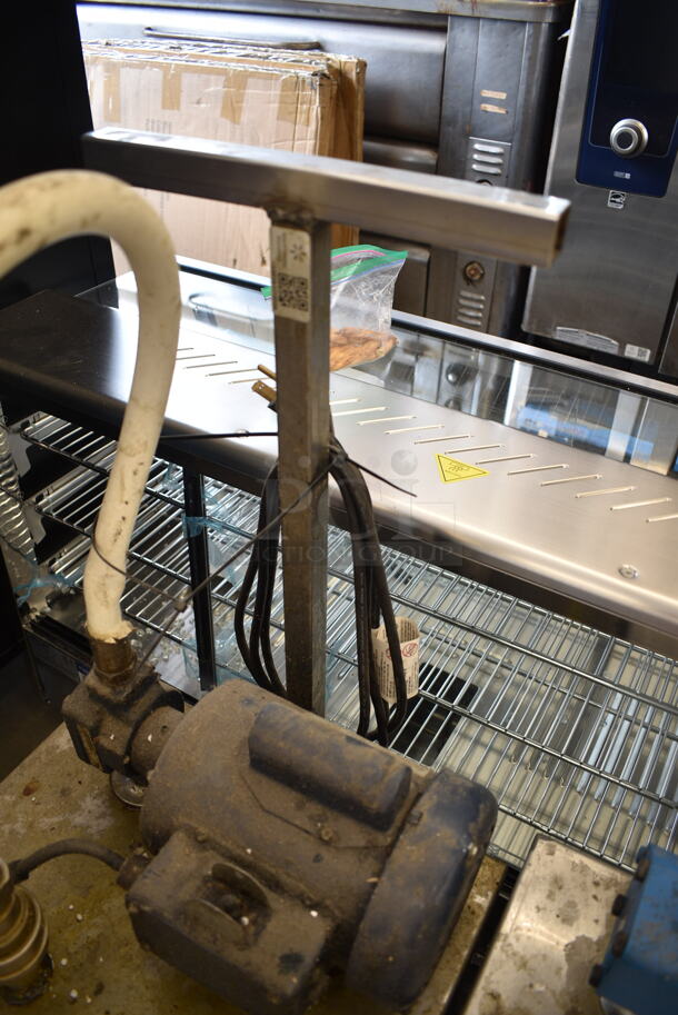 402 Stainless Steel Commercial Portable Oil Filtration System on Commercial Casters. 115/230 Volts, 1 Phase.  - Image 4 of 8