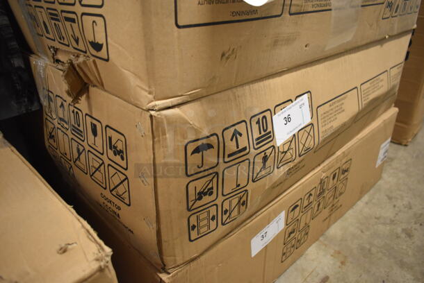 BRAND NEW SCRATCH AND DENT! Frigidaire GCCG3046AS 30" 4 Burner Gas Cooktop. Stock Picture Used For Gallery Picture. - Image 2 of 4