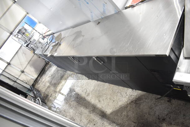 Glastender BB84-L1-BS(LRR) Metal Commercial 3 Door Direct Draw Kegerator w/ 3 Couplers. 115 Volts, 1 Phase. Tested and Working! - Image 2 of 5