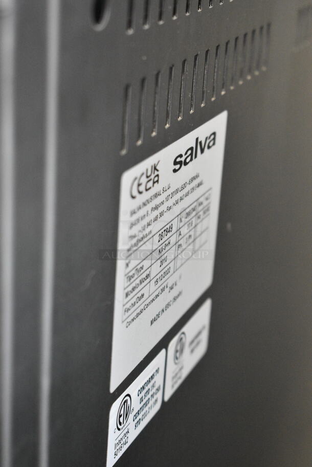 BRAND NEW! 2022 Salva 2010 KX-9+H Stainless Steel Commercial Countertop Electric Powered Convection Oven. Does Not Have Pan Rack. 208-240 Volts, 3 Phase. - Image 8 of 8