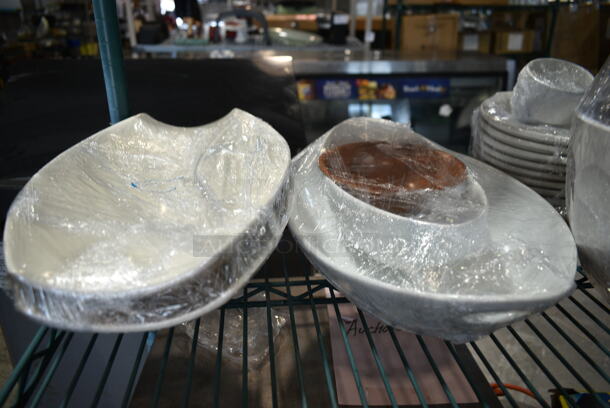 ALL ONE MONEY! Two Tier Lot of Various Items Including Ceramic Dishes - Image 5 of 5