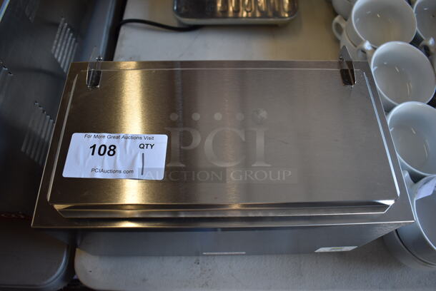 Server DI-2 Stainless Steel Commercial Countertop Double Cone Dip Warmer. 120 Volts, 1 Phase. 15x9x8. Tested and Working! - Image 4 of 6