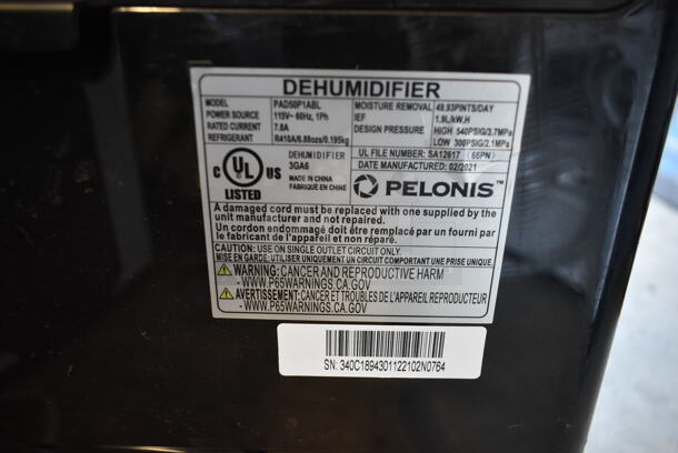 Pelonis PAD50P1ABL 50 Pint Dehumidifier. 115 Volts, 1 Phase. - Image 4 of 4