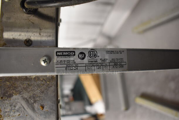 2012 Nemco 6152-24 Metal Commercial Countertop Warming Lamp. 120 Volts, 1 Phase. 14x24x17.5. Tested and Working! - Image 4 of 5