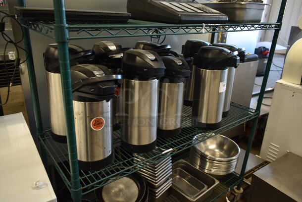 11 Stainless Steel Air Pots. 11 Times Your Bid! - Image 2 of 5