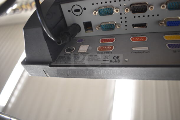 2 Aures J2 680L 15" POS Monitor w/ 1 Barcode Scanner. 2 Times Your Bid! - Image 6 of 6