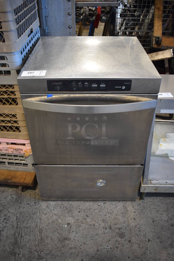Fagor CO-502W Stainless Steel Commercial Undercounter Dishwasher. 208-240 Volts, 1 Phase. 23.5x26x33 - Image 2 of 10