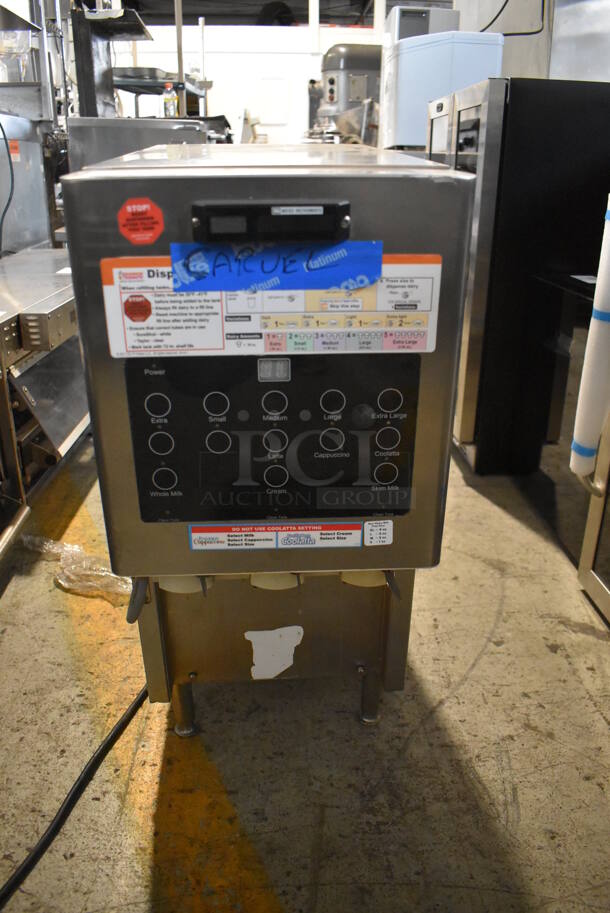 Taylor C005-12 Stainless Steel Commercial Countertop Dairy Dispenser. 115 Volts, 1 Phase. Tested and Working!