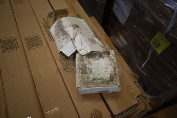PALLET LOT of 49 BRAND NEW IN BOX! Table Parts Including 24 164TCLWDWL30 Standard Height Post Antique Walnut, 2 Table Base Plate 22x30, 2 164STBCOL425 Lancaster Table & Seating 25" x 4" Standard Height Table Base Column for Stamped Steel Line, 12 Round Base 30x30, 2 164TCOLRD437 Lancaster Table & Seating 37 1/2" x 4" Bar Height Table Base Column and Rod, 5 Connector Bar Height 30x96, 2 Connector Bar Height 30x72. - Image 6 of 9