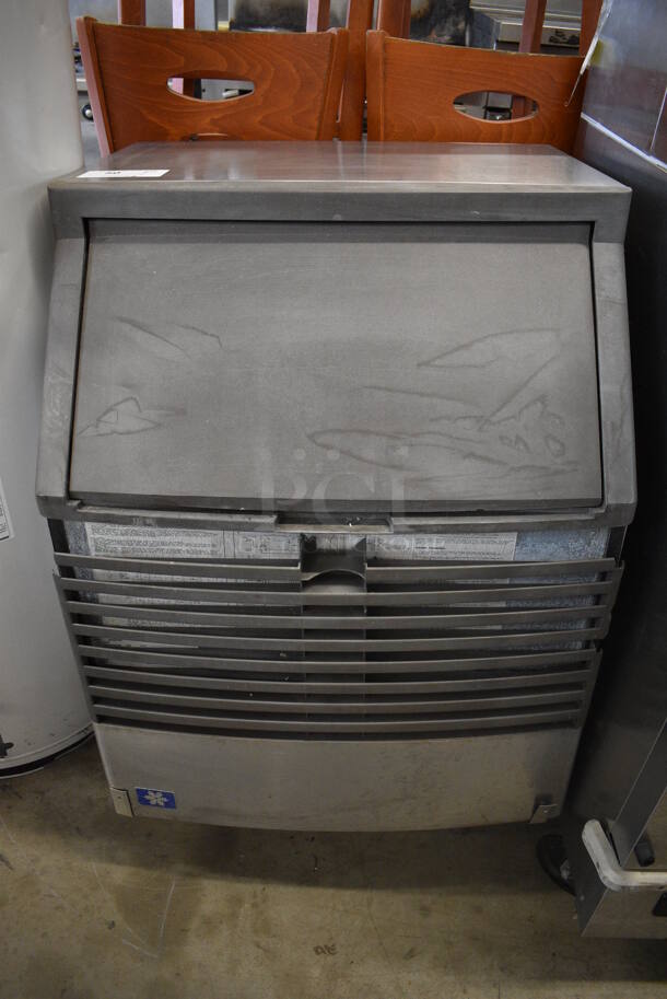 Manitowoc Model QY0214A Stainless Steel Commercial Self Contained Ice Machine. 115 Volts, 1 Phase. 26x27x37