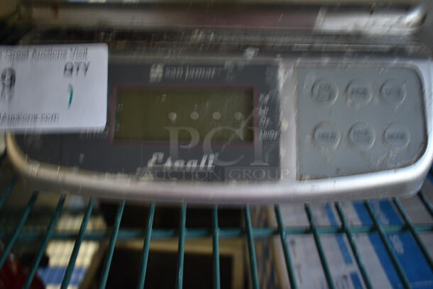 San Jamar Escali SCDGM66 Countertop 66 Pound Food Portioning Scale. Cannot Test Due To Missing Power Cord - Image 3 of 4