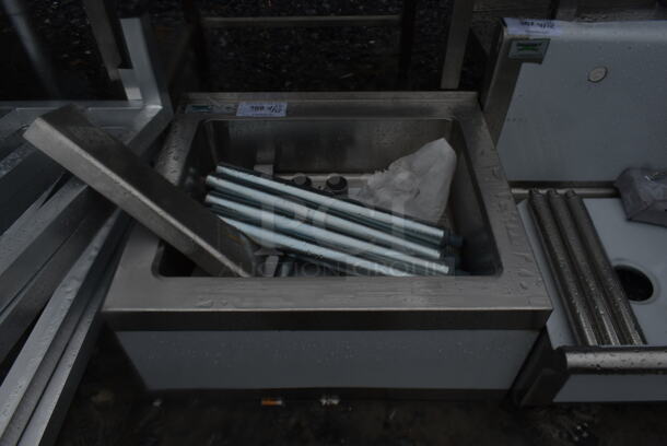 BRAND NEW SCRATCH AND DENT! Regency 600SM16206 Stainless Steel Mop Sink (20" x 16" x 6") - Image 2 of 4