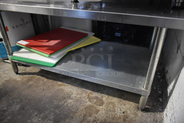 Stainless Steel Equipment Stand w/ Under Shelf. - Image 4 of 4