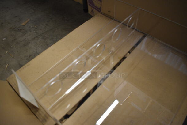 3 BRAND NEW IN BOX! Clear Poly Ice Cream Cone Holders. 19x4x16. 3 Times Your Bid! - Image 2 of 3