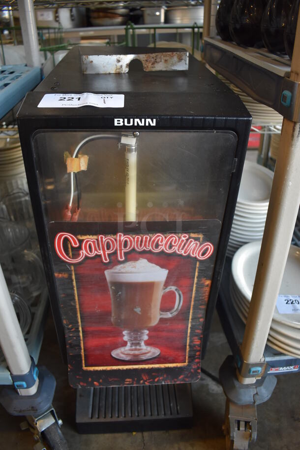 Bunn FMD-3 Metal Commercial Countertop Cappuccino Machine. 120 Volts, 1 Phase. 11.5x23x31