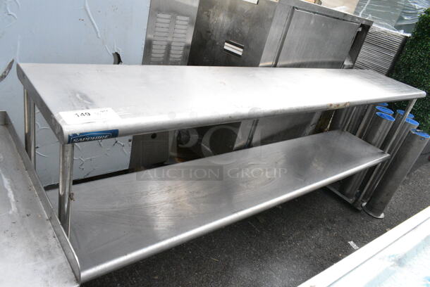 Stainless Steel Commercial 2 Tier Over Shelf.  - Image 1 of 3