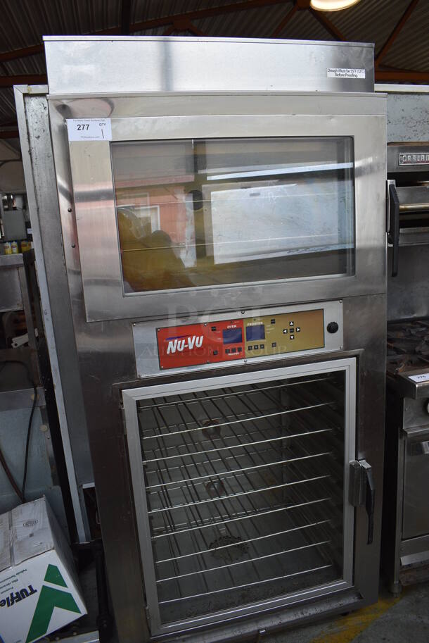Nu Vu Model SUB-123P Stainless Steel Commercial Electric Powered Oven Proofer on Commercial Casters. 208 Volts, 3 Phase. 36x29x77 - Image 3 of 7
