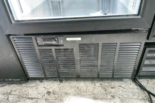 2019 Habco SE18 Metal Commercial Single Door Reach In Cooler Merchandiser w/ Poly Coated Racks. 115 Volts, 1 Phase. Tested and Working! - Image 3 of 5