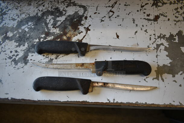 90 SHARPENED Stainless Steel Knives Including Fillet Knives. 90 Times Your Bid! - Image 2 of 3