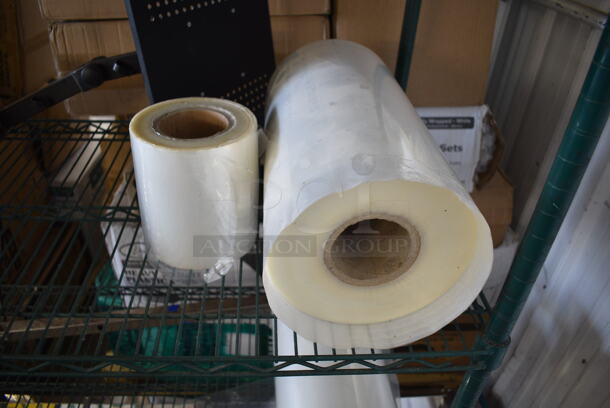 VacMaster Stainless Steel Commercial Countertop Vacuum Sealer w/ Plastic Rolls. Tested and Working! - Image 5 of 6